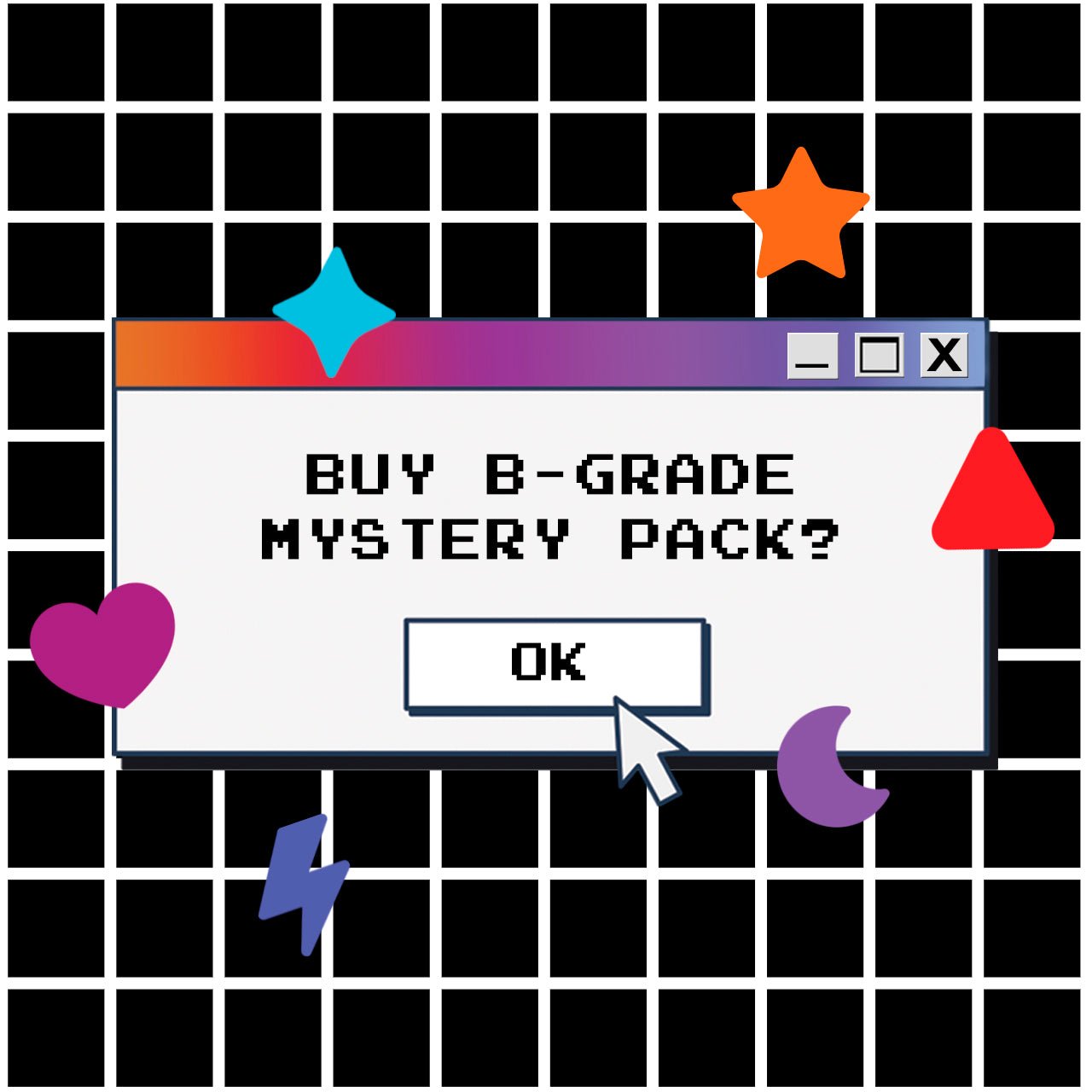 Holographic B-Grade Mystery Pack