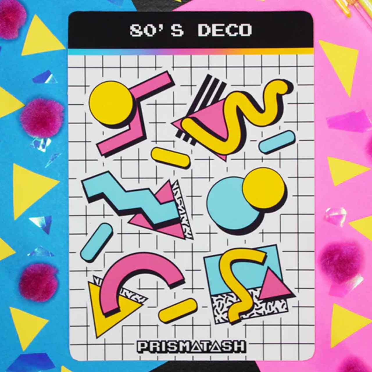 80's Design Sticker Sheet