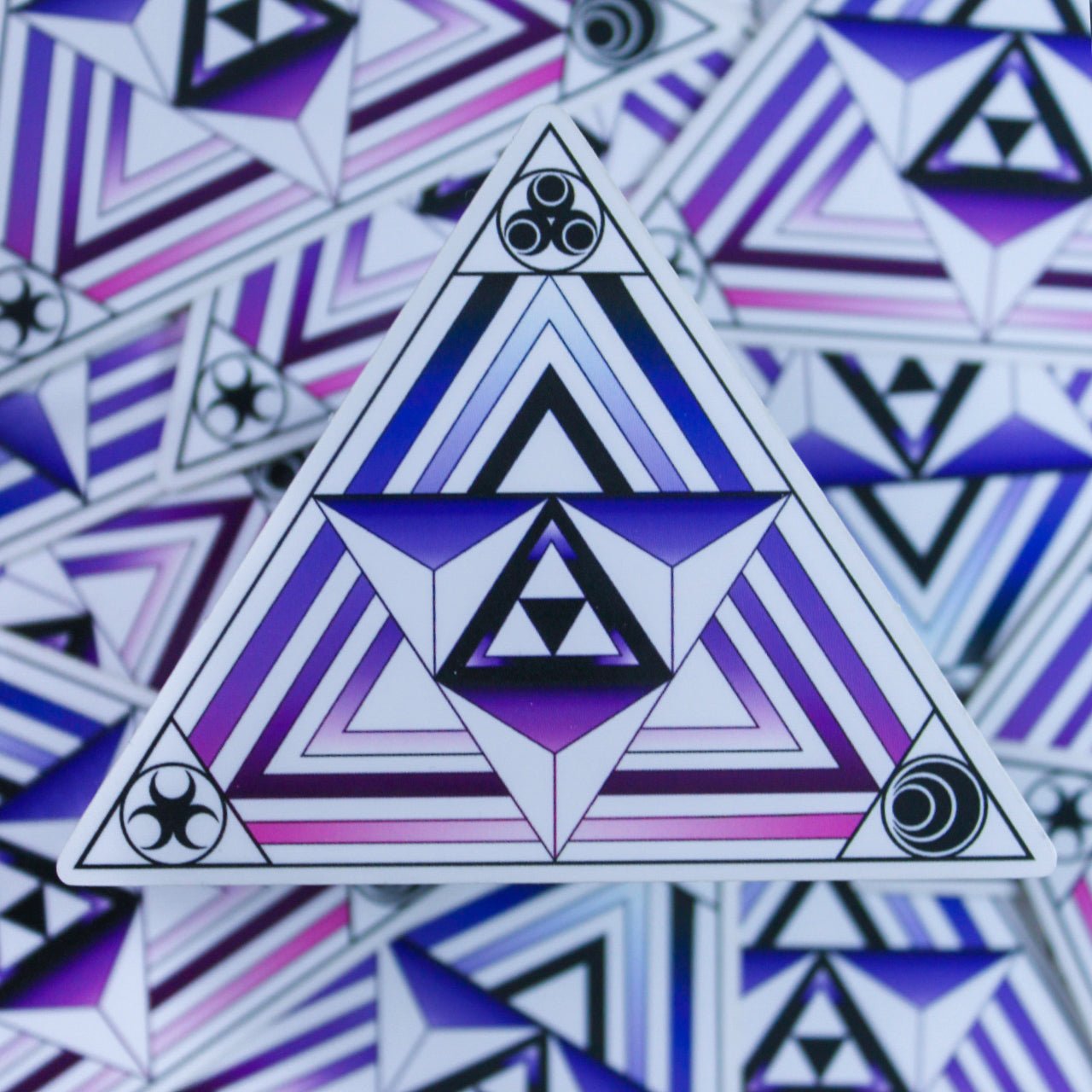 Gamer sticker, Zelda Triforce Sticker