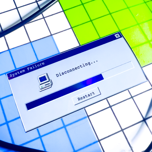 System Failure Computer Sticker