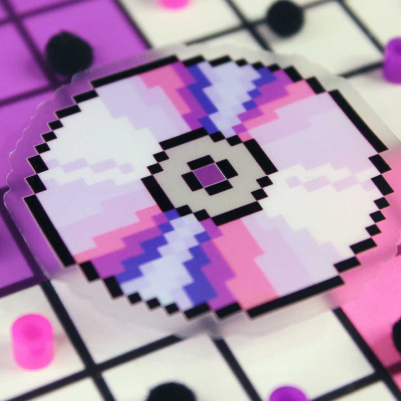 Pixel CD Sticker