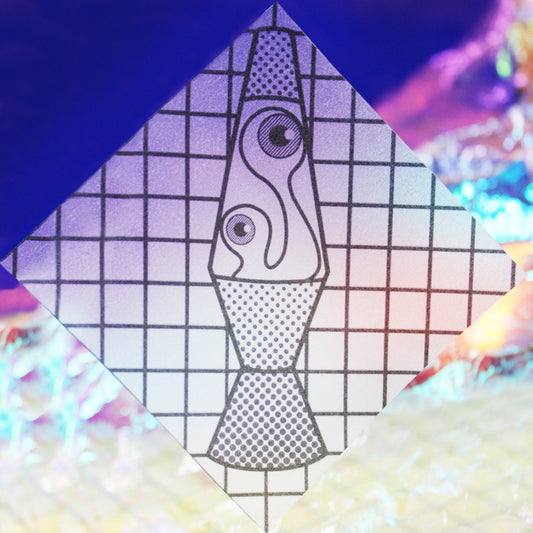 Clear Frosty Eye Stickers