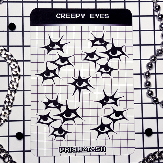 Creepy Eyes Sticker Sheet