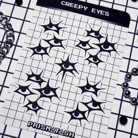 Creepy Eyes Sticker Sheet