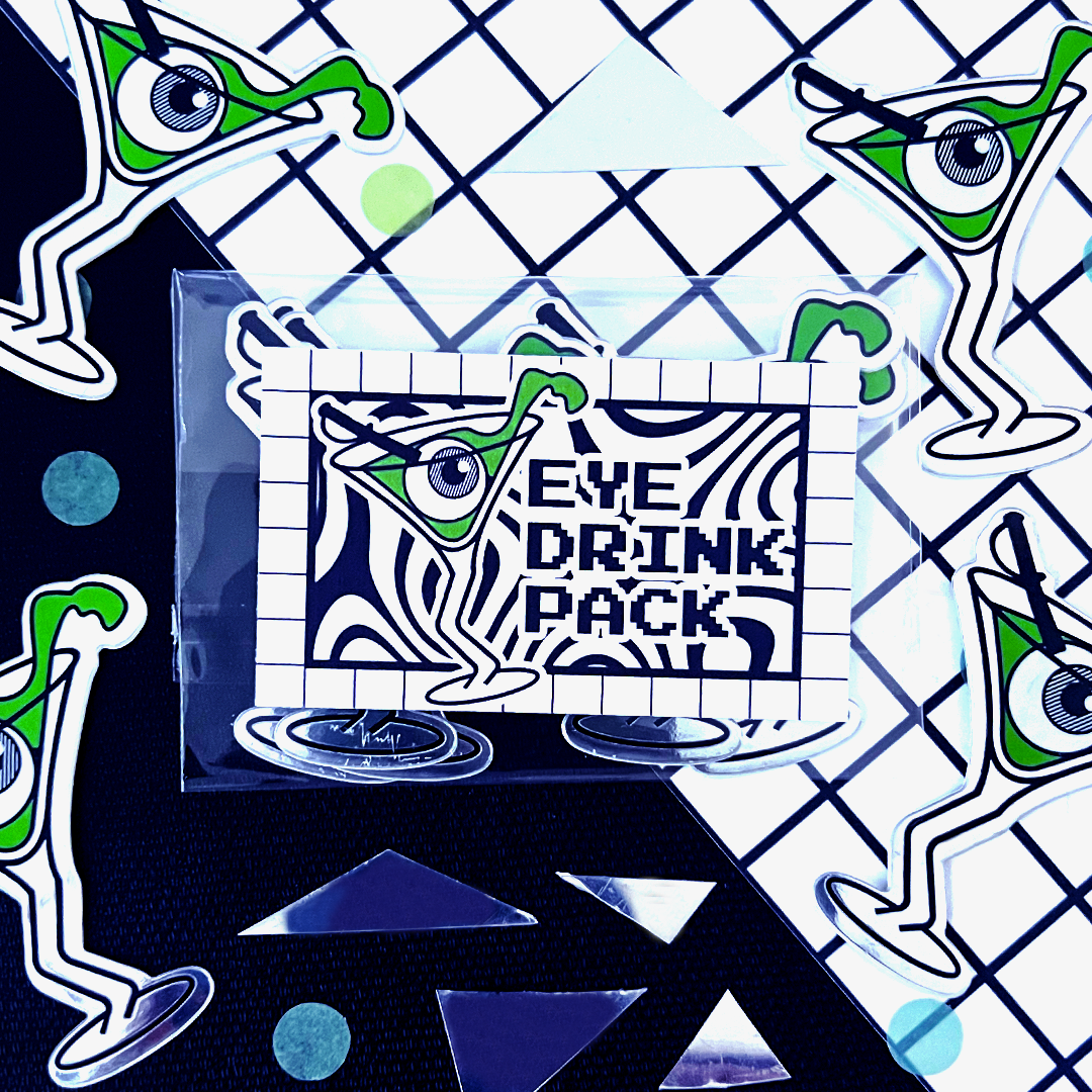 Eye Drink Sticker Pack